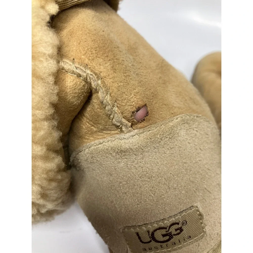 UGG Classic Tall 5815 Boots Women Size 10 Chestnut Tan Good Suede Shearling
